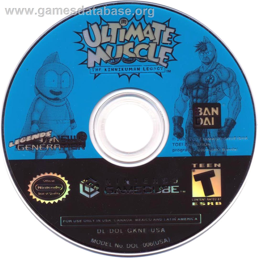 Ultimate Muscle - Legends Vs New Generation - Nintendo GameCube - Artwork - Cartridge