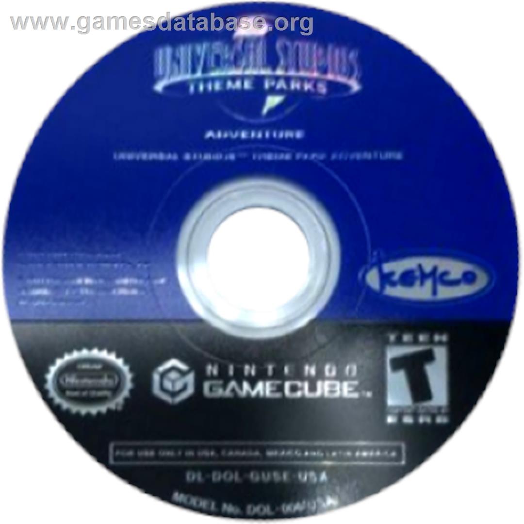 Universal Studios Theme Park Adventure - Nintendo GameCube - Artwork - Cartridge
