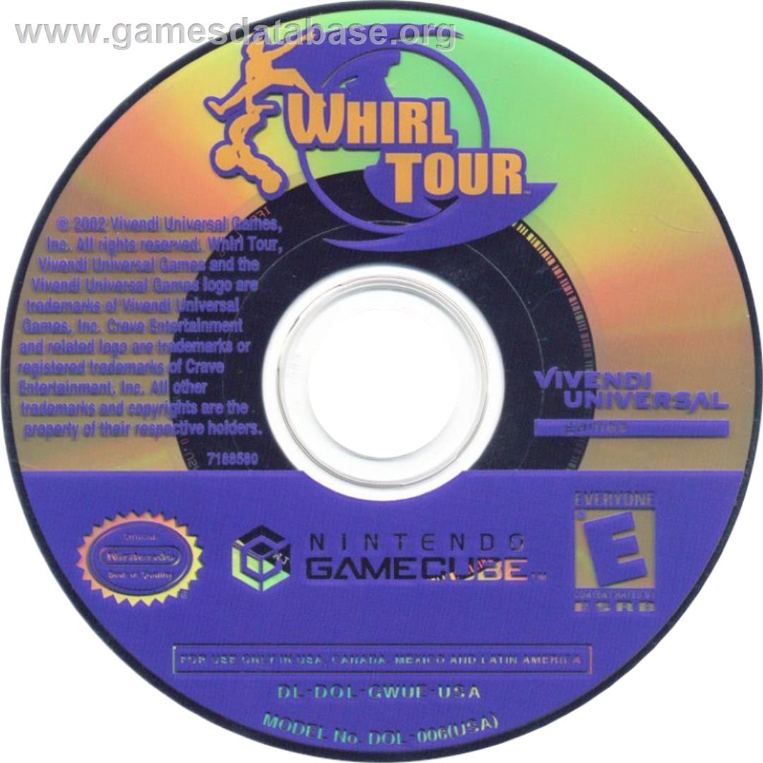Whirl Tour - Nintendo GameCube - Artwork - Cartridge