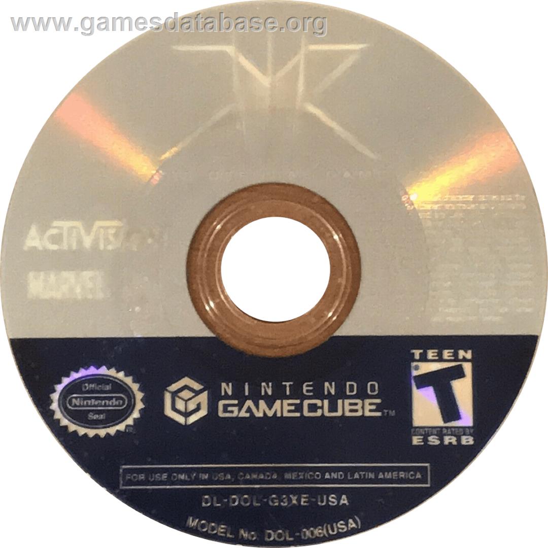 X-men - The Official Game - Nintendo GameCube - Artwork - Cartridge