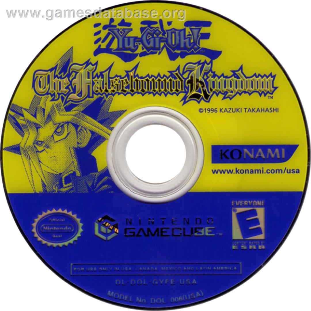 Yu-Gi-Oh!: The Falsebound Kingdom - Nintendo GameCube - Artwork - Cartridge