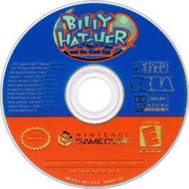 Artwork on the Disc for Billy Hatcher and the Giant Egg on the Nintendo GameCube.
