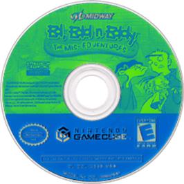 Artwork on the Disc for Ed, Edd n Eddy: The Mis-Edventures on the Nintendo GameCube.