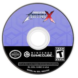 Artwork on the Disc for Freestyle MetalX on the Nintendo GameCube.
