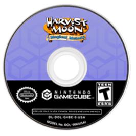 Artwork on the Disc for Harvest Moon: Magical Melody on the Nintendo GameCube.