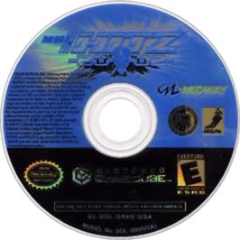 Artwork on the Disc for NHL Hitz 20-02 on the Nintendo GameCube.