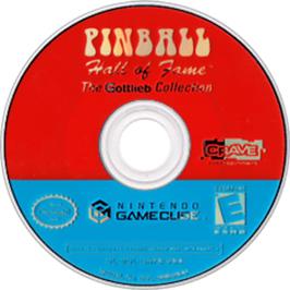 Artwork on the Disc for Pinball Hall of Fame: The Gottlieb Collection on the Nintendo GameCube.