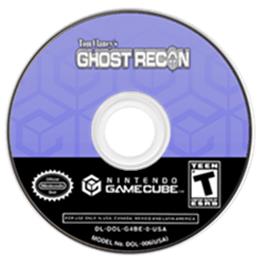 Artwork on the Disc for Tom Clancy's Ghost Recon on the Nintendo GameCube.