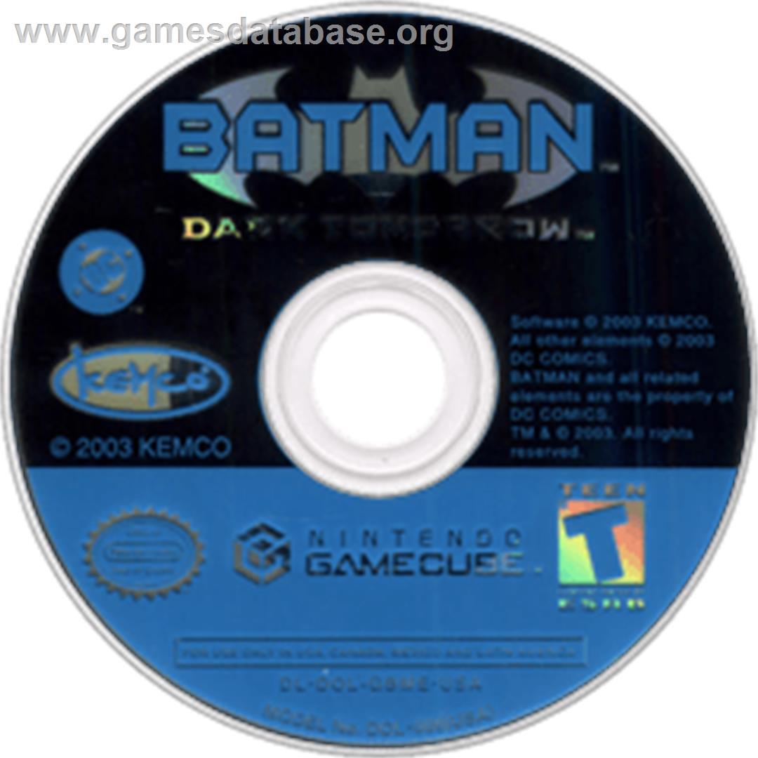 Batman: Dark Tomorrow - Nintendo GameCube - Artwork - Disc