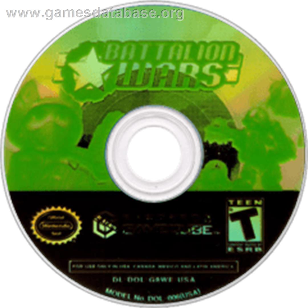 Battalion Wars - Nintendo GameCube - Artwork - Disc