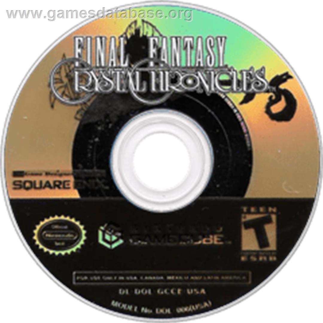 Final Fantasy: Crystal Chronicles - Nintendo GameCube - Artwork - Disc