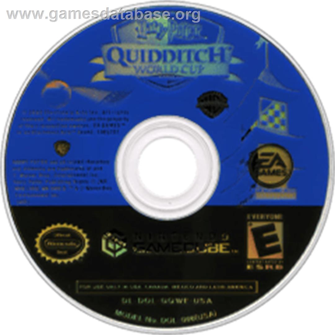 Harry Potter: Quidditch World Cup - Nintendo GameCube - Artwork - Disc