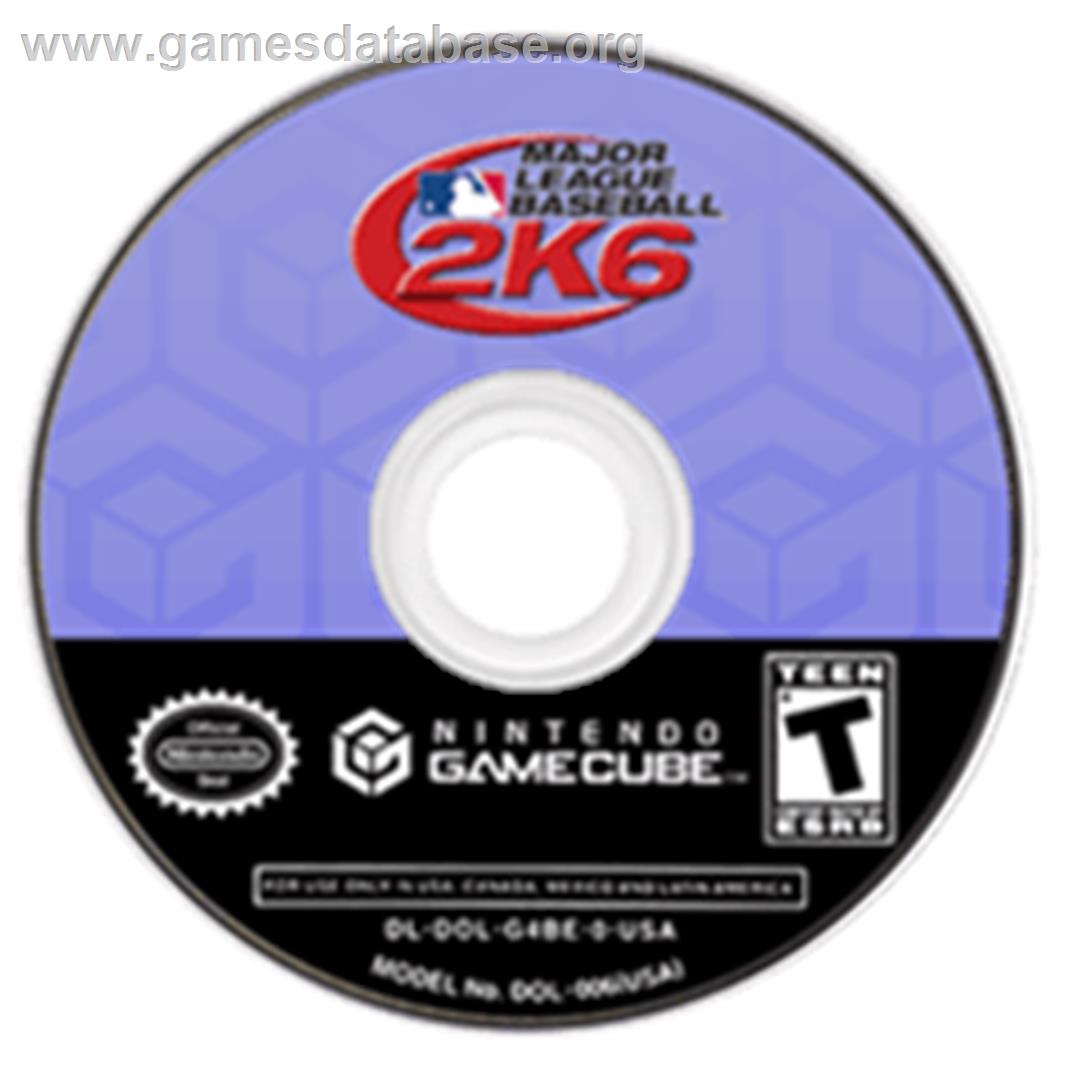 Major League Baseball 2K6 - Nintendo GameCube - Artwork - Disc