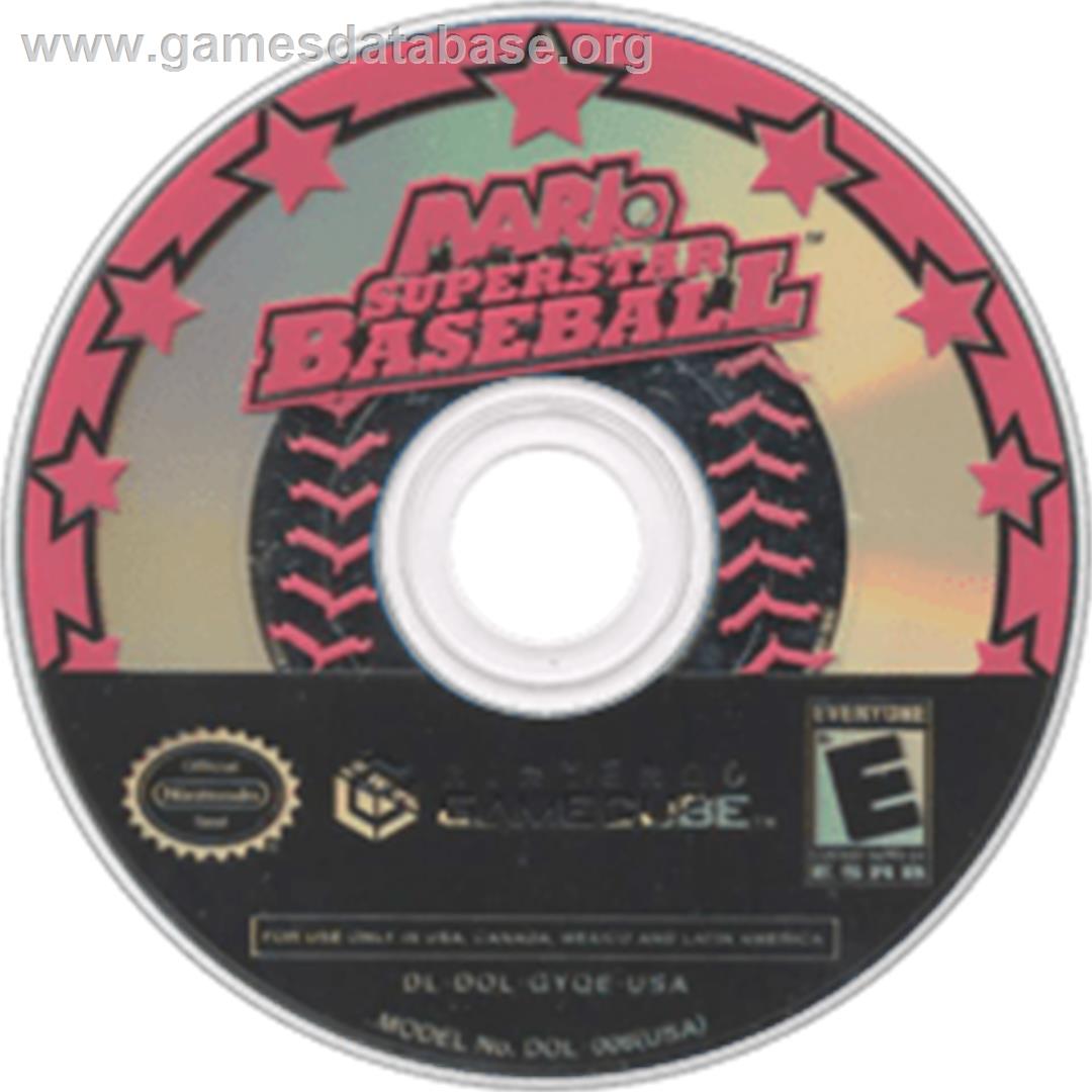 Mario Superstar Baseball - Nintendo GameCube - Artwork - Disc
