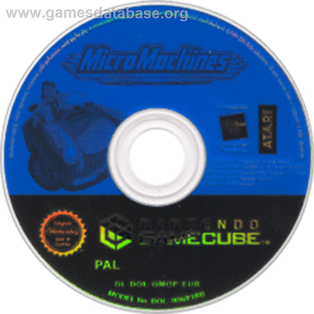 Micro Machines - Nintendo GameCube - Artwork - Disc