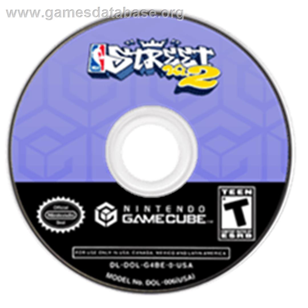 NBA Street Vol. 2 - Nintendo GameCube - Artwork - Disc