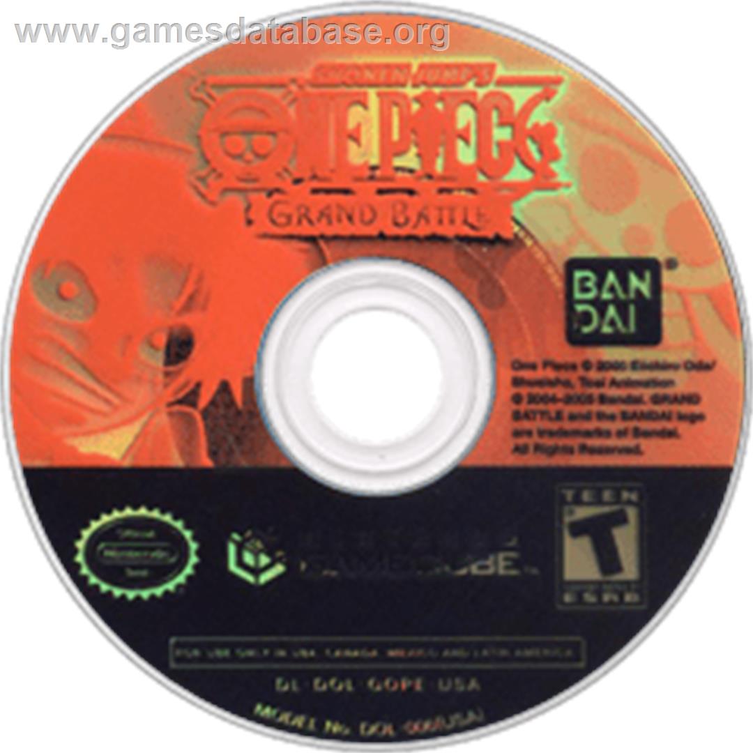 One Piece: Grand Battle - Nintendo GameCube - Artwork - Disc