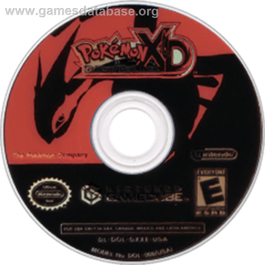 Pokemon XD: Gale of Darkness - Nintendo GameCube - Artwork - Disc
