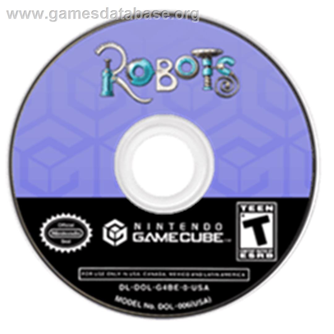 Robots - Nintendo GameCube - Artwork - Disc