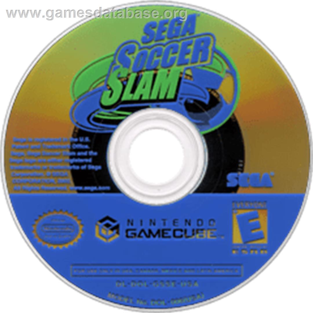 Sega Soccer Slam - Nintendo GameCube - Artwork - Disc