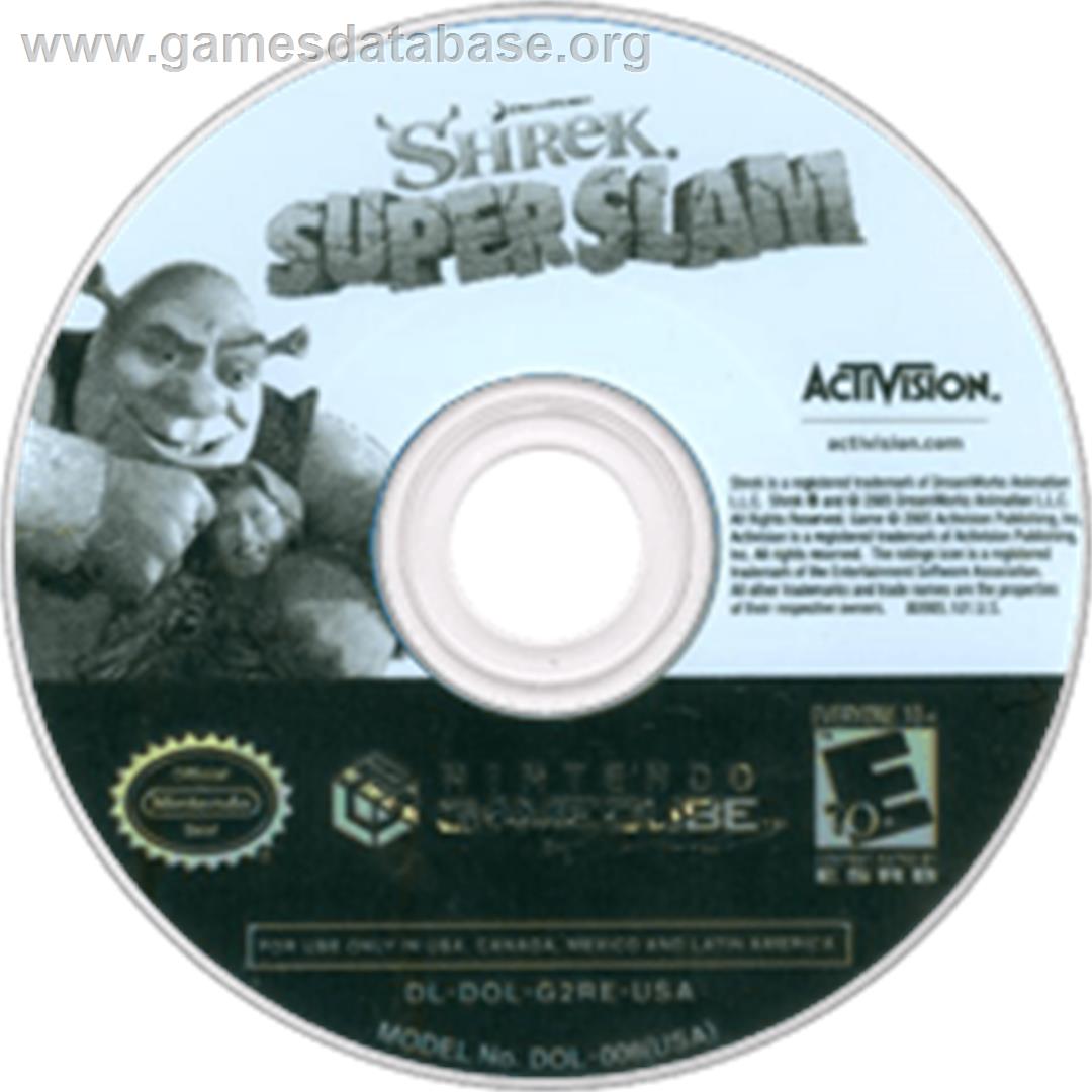 Shrek SuperSlam - Nintendo GameCube - Artwork - Disc