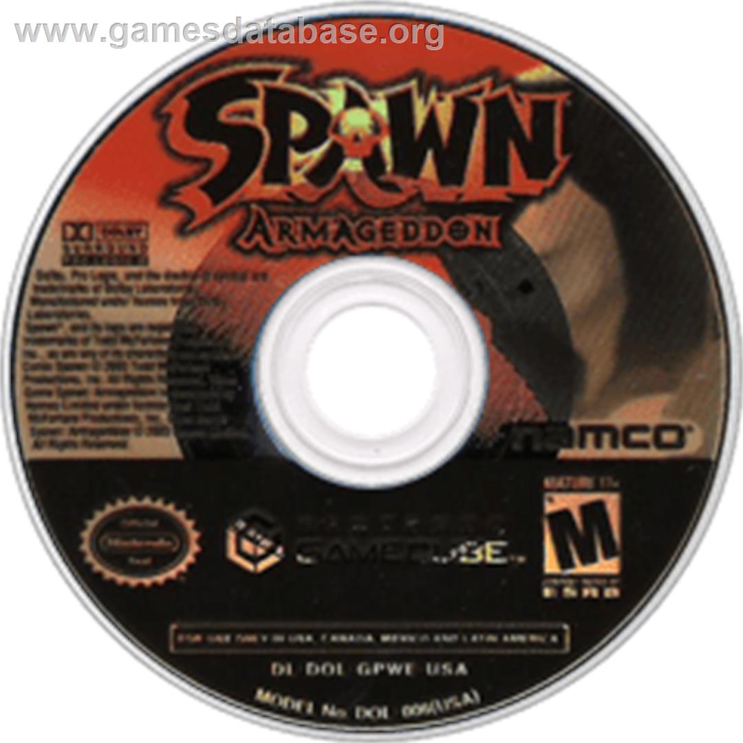 Spawn: Armageddon - Nintendo GameCube - Artwork - Disc