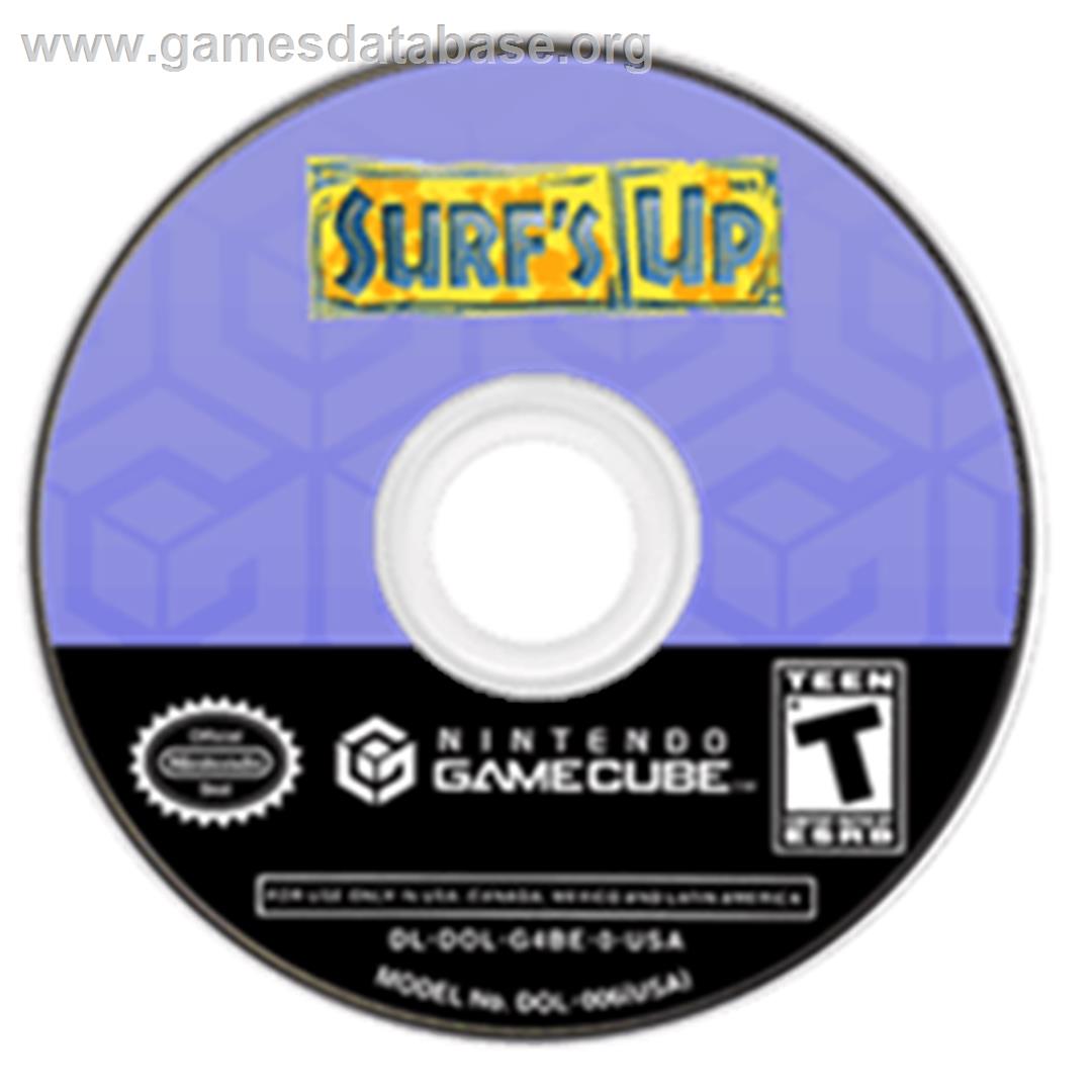 Surf's Up - Nintendo GameCube - Artwork - Disc