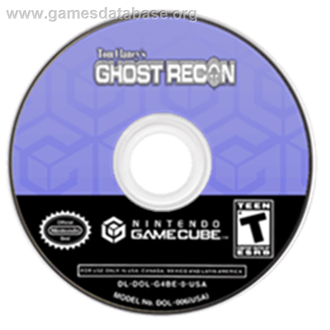 Tom Clancy's Ghost Recon - Nintendo GameCube - Artwork - Disc