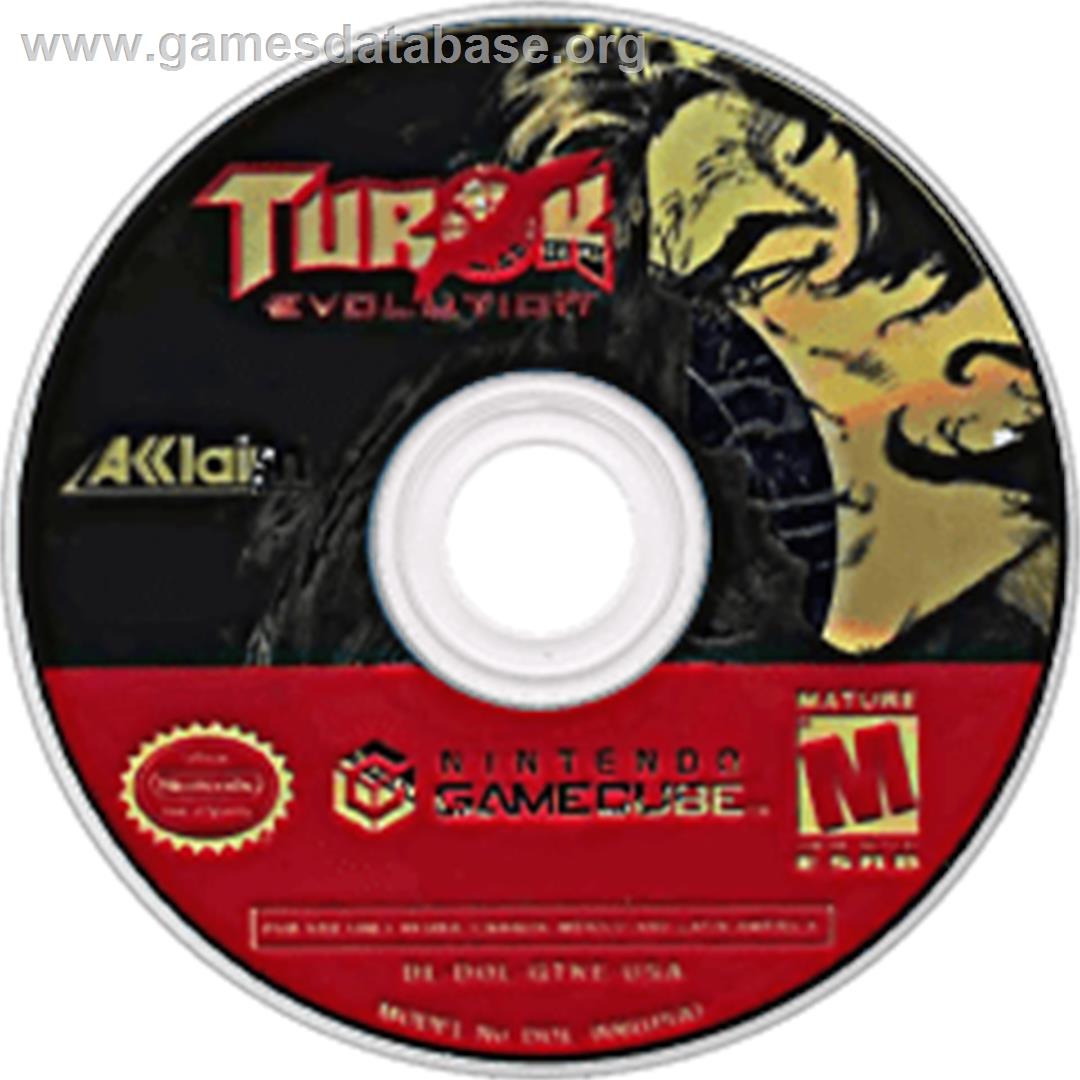 Turok: Evolution - Nintendo GameCube - Artwork - Disc