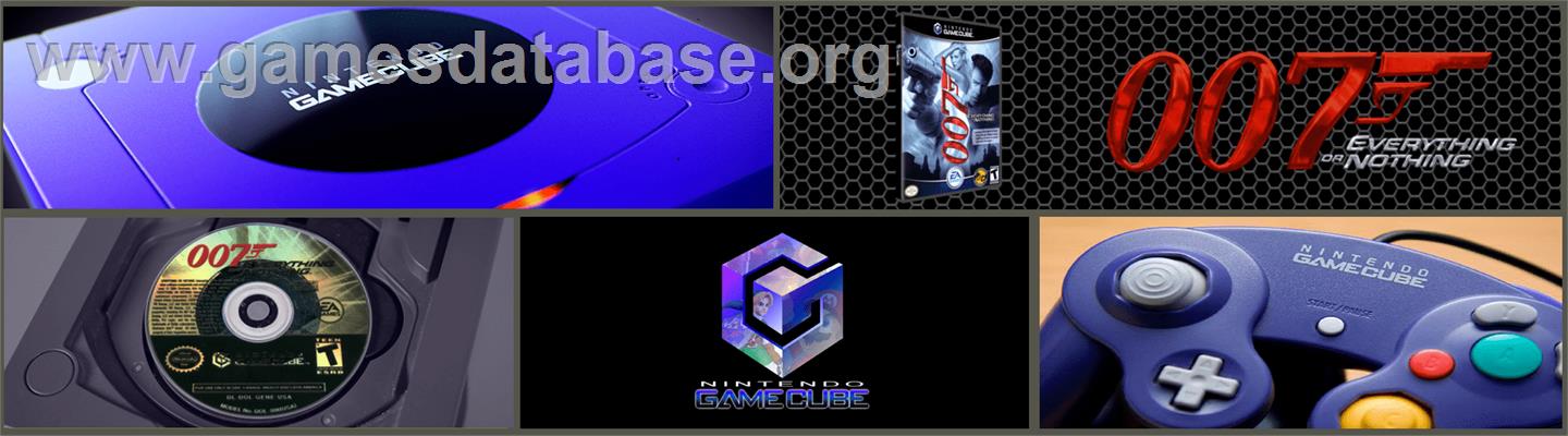 007 - Everything or Nothing - Nintendo GameCube - Artwork - Marquee