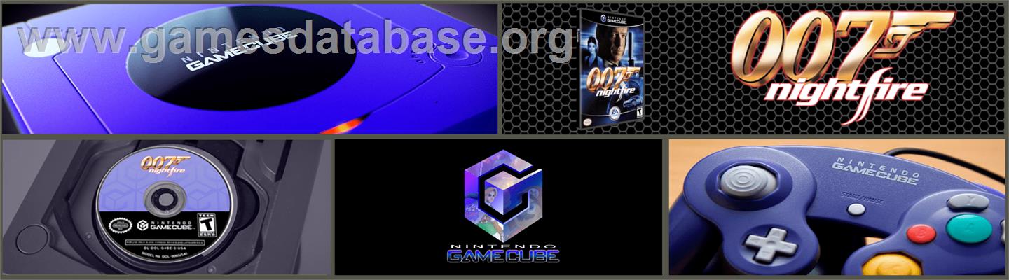 007 - Nightfire - Nintendo GameCube - Artwork - Marquee