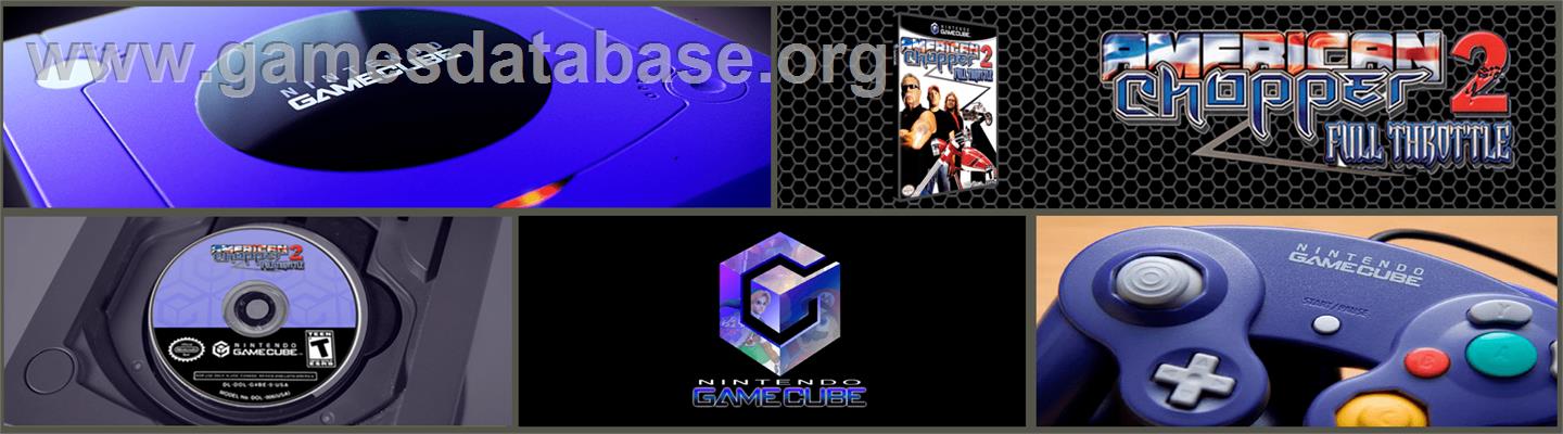 American Chopper 2: Full Throttle - Nintendo GameCube - Artwork - Marquee