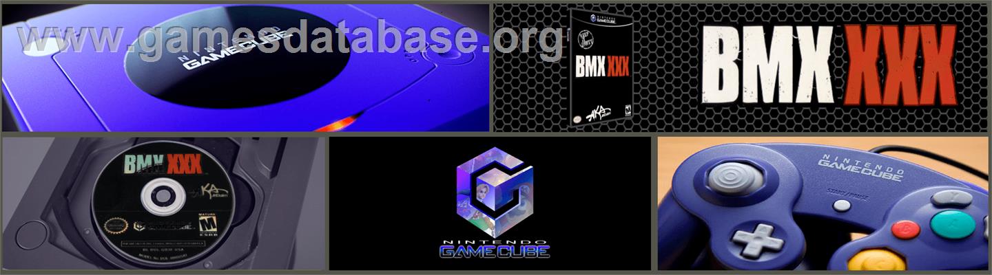 BMX XXX - Nintendo GameCube - Artwork - Marquee