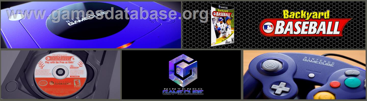 Backyard Baseball - Nintendo GameCube - Artwork - Marquee