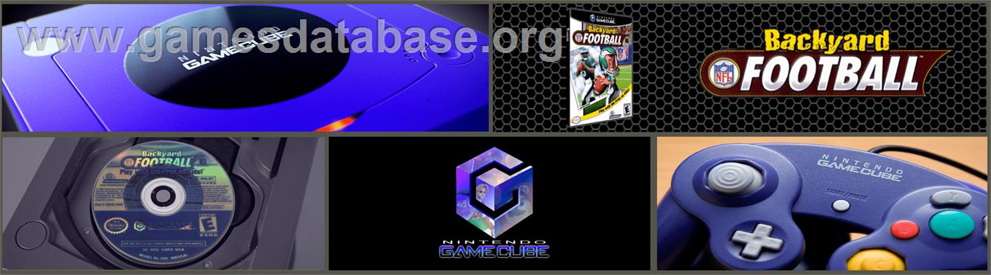 Backyard Football - Nintendo GameCube - Artwork - Marquee