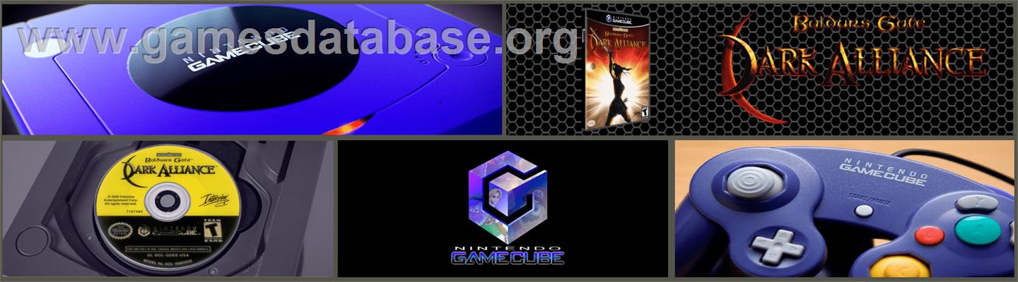 Baldur's Gate - Dark Alliance - Nintendo GameCube - Artwork - Marquee