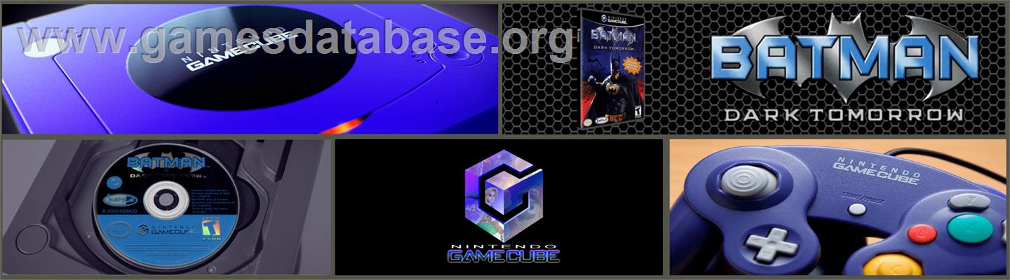 Batman - Dark Tomorrow - Nintendo GameCube - Artwork - Marquee
