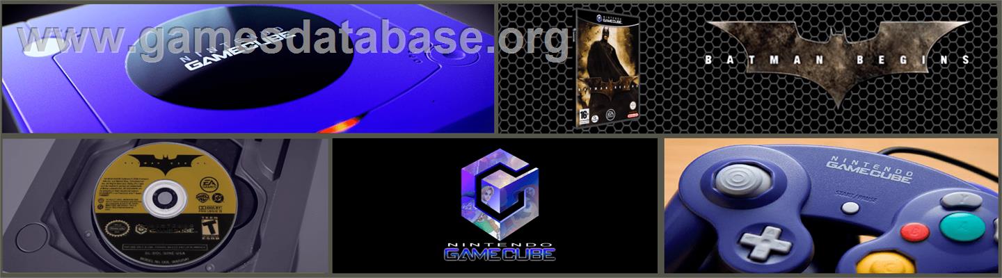 Batman Begins - Nintendo GameCube - Artwork - Marquee