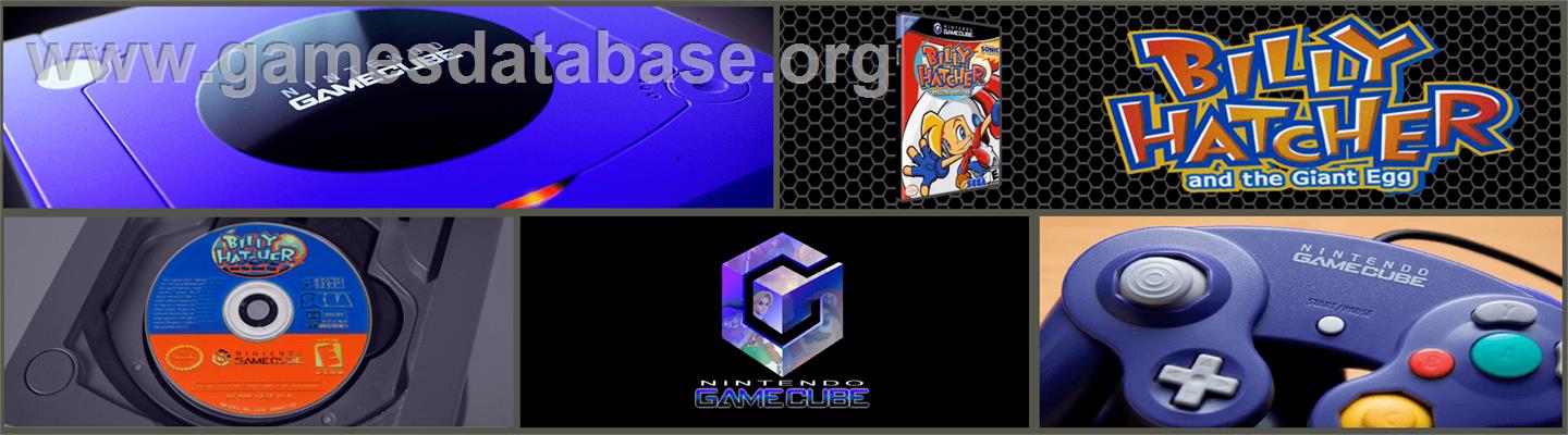Billy Hatcher and the Giant Egg - Nintendo GameCube - Artwork - Marquee