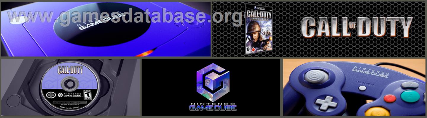 Call of Duty: Finest Hour - Nintendo GameCube - Artwork - Marquee