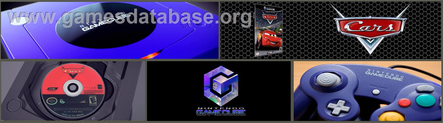 Cars - Nintendo GameCube - Artwork - Marquee