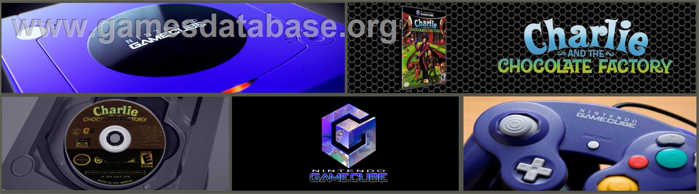 Charlie and the Chocolate Factory - Nintendo GameCube - Artwork - Marquee