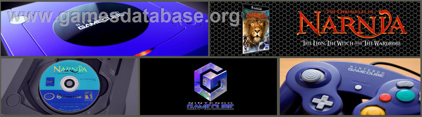 Chronicles Of Narnia, The - The Lion, The Witch And The Wardrobe - Nintendo GameCube - Artwork - Marquee