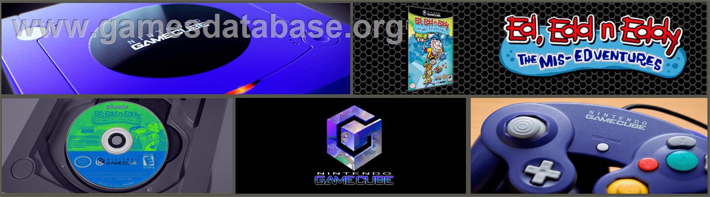 Ed, Edd n Eddy - The Mis-Edventures - Nintendo GameCube - Artwork - Marquee