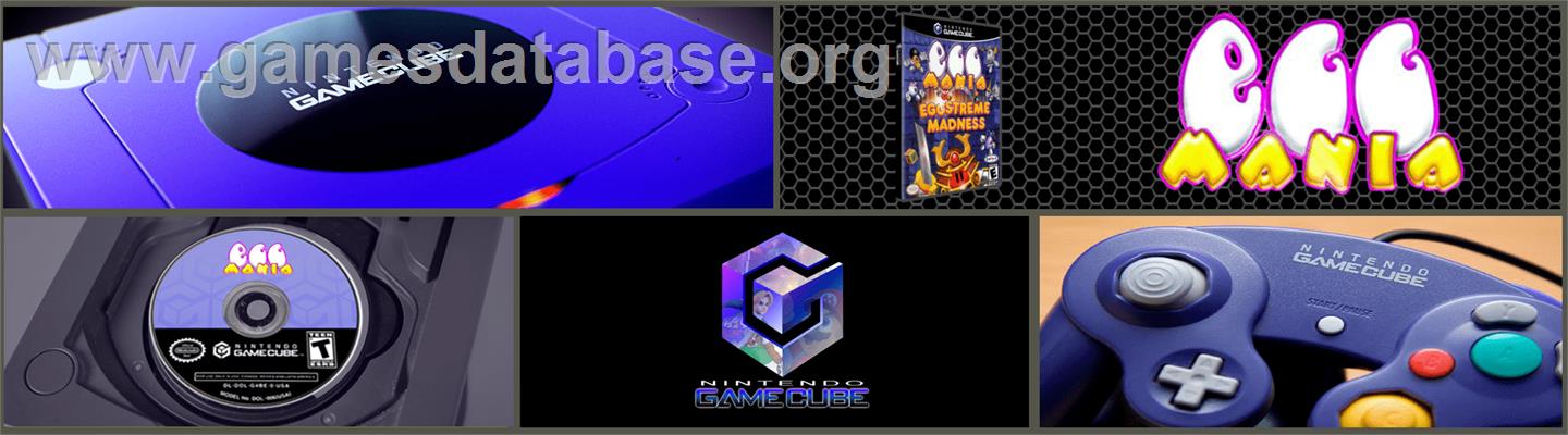 Eggo Mania - Nintendo GameCube - Artwork - Marquee