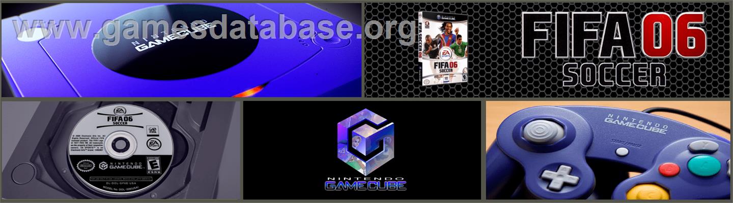 FIFA 06 - Nintendo GameCube - Artwork - Marquee