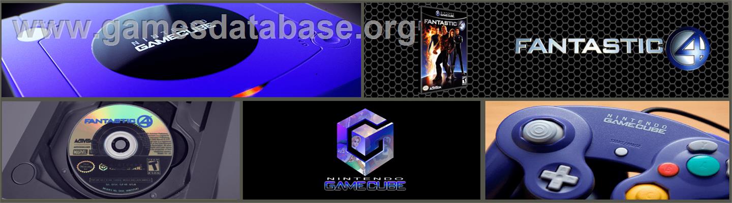 Fantastic Four - Nintendo GameCube - Artwork - Marquee