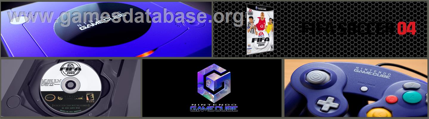 Fifa Football 2004 - Nintendo GameCube - Artwork - Marquee