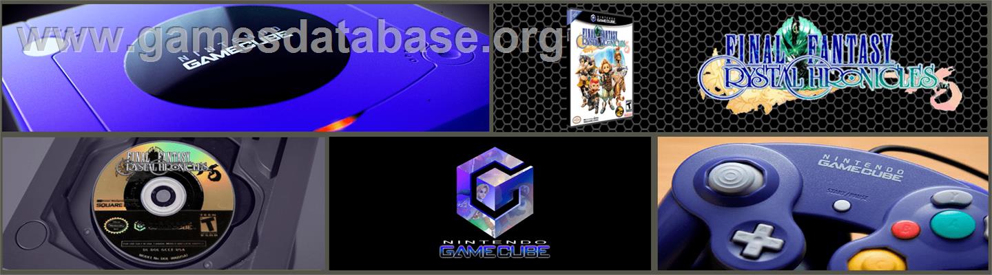 Final Fantasy: Crystal Chronicles - Nintendo GameCube - Artwork - Marquee
