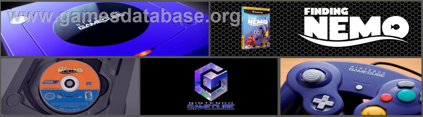 Finding Nemo - Nintendo GameCube - Artwork - Marquee